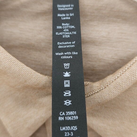 NWOT LULULEMON Commission LS Oxford Shirt ALSC/WHT Allspice SMALL MEDIUM - Picture 7 of 7